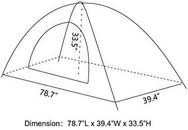 Sutekus Tent Camouflage Patterns Camping Tent Backpacking Tent for Camping Hiking 【Outdoor Equipment】