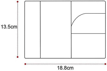 Clear Transparent Passport Cover Holder Case Organizer ID Card Travel Protector (Clear x5)