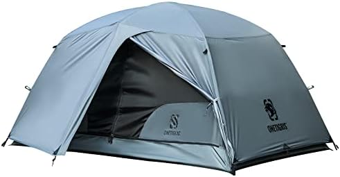 OneTigris COSMITTO 2 Person Backpacking Tent Shelter- Free Standing Lightweight Waterproof 3 Season Camping Tent for Outdoor Hiking Mountaineering