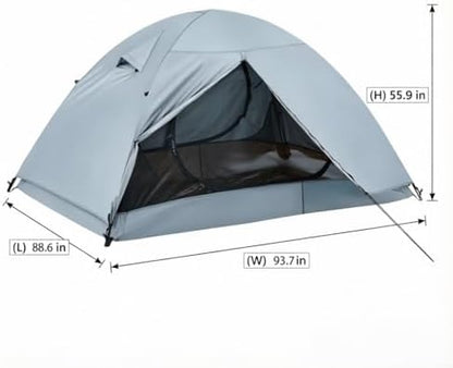 4 Season Light Backpacking Hiking Camping Waterproof Tents for 2/4 Person
