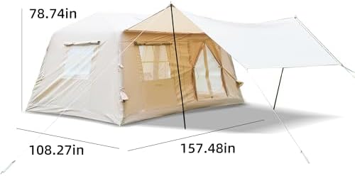 11m2Pop Up Tents for CampingWaterproof Camping Tent Person Family