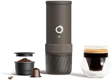 OutIn Mino Portable Electric Espresso Machine for Travel with Self-Heating