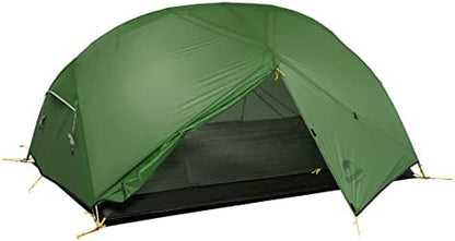 Naturehike Mongar 2-Person 3-Season Backpacking Tent Lightweight Waterproof Double Layer Easy Setup Camping Hiking Tent with Footprint