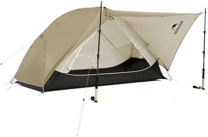 Naturehike Mongar Upgraded 1/2/3 Person Backpacking Tent,Waterproof Lightweight Camping Tent with Footprint