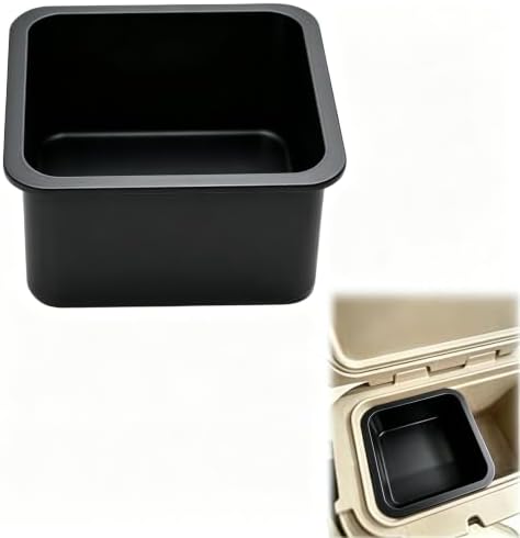 Cooler Basket, Deep Utility Organizer Tray, Black, 1 Pack