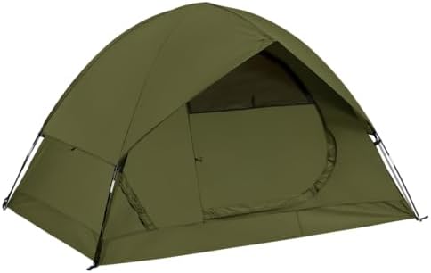 Backpacking Camping Waterproof Tents for 2/4 Person with Rain Fly