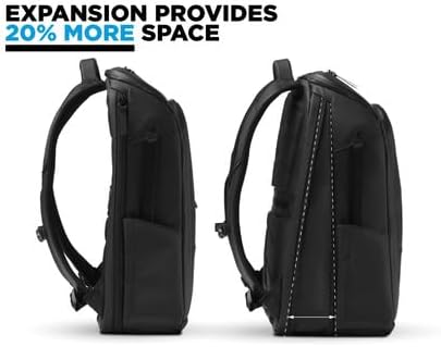 NOMATIC 20L Backpack- Carry On Backpack and Water Resistant Laptop Bag - Carry On or Business Backpack for Men and Women (Black)