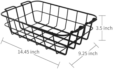 14.45" Cooler Basket,Cooler Basket Compatible with Lifetime 77 Qt, 115 Qt, Ozark Trail 73 Quart Ice Chest, Coolers Accessories for Lifetime and Ozark Trail - Keep Food Dry & Organized.(1-Pack)