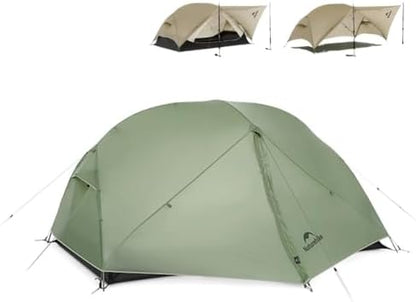 Naturehike Mongar 2 Person Ultralight Backpacking Tent for Camping