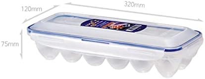 LocknLock Easy Essentials Specialty Dozen Egg Storage Container, 12-Cup (Pack of 3)