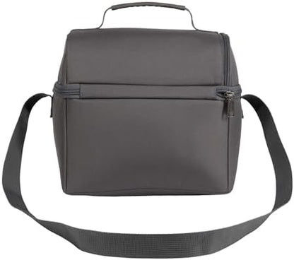 Carhartt Camping Cooler, Worksite Lunchbox, Soft Shell Lunch Bag for Construction Sites, Work and Everyday Use, Gray