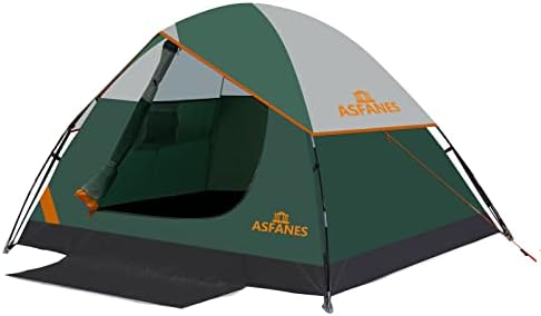 ASFANES Tents for Camping 2/4/6 Person Camping Dome Tent, Waterproof,Spacious, Lightweight Portable Backpacking Tent for Outdoor Camping/Hiking