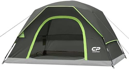CAMPROS CP Tents for Camping 2/4/6 Person, Waterproof Windproof Dome Tent