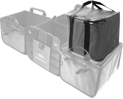 Thermal Grocery Carrier, Leak-Resistant Food Storage for Car Travel, Fits Organizer ModulesI