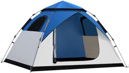 anngrowy Camping Tent 2 Person Instant Family Tent Pop Up Tents for Camping Waterproof Portable Hiking Camp Tent Lightweight Tent for Backpacking Small Tent 4 Season Windproof Quick Compact Dome Tent