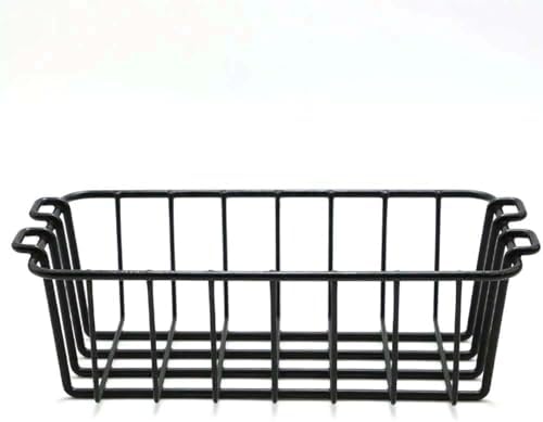 Steel Mesh Storage Basket 35/45/50 QT Cooler, Rustproof Food Organizer Bin Camping Fishing RV, Keeps Items and Separated