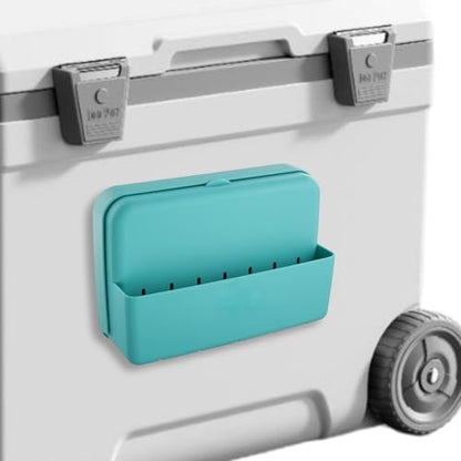 Cooler Accessories for Coleman YETI Coolers, Magnetic Storage Box,8.4 x 2.9 x 5.7 inch Organizer for Sunglasses, Scissors,Small Gadgets, Green