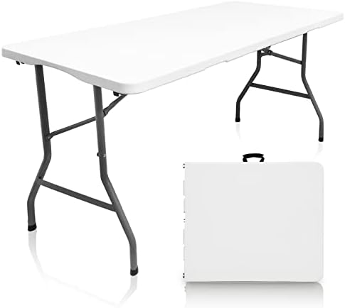 5FT Folding Table,Versatile Foldable Table,Portable