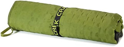 Crazy Creek HEX 2.0 PowerLounger for Day Hiking & Backpacking Trips, 250 LBS Weight Capacity, Adjustable Straps, Compact Design, Water-Resistant Olive/Slate