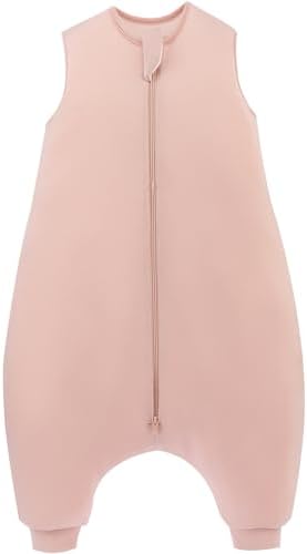 PurComfy Bamboo Viscose Toddler Sleep Sack with Feet, 12-18-24-2t-4t-5t
