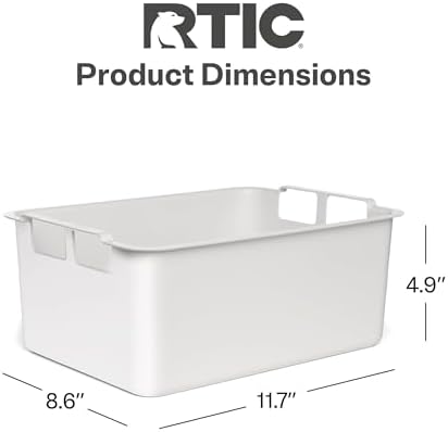 RTIC Ultra-Light Cooler Dry Goods Basket Tray Insert Accessories Perfect for Organization