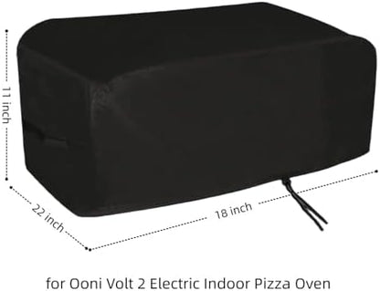 18 in Pizza Oven Cover for Ooni Volt 2 Electric Indoor Pizza Oven Tabletop