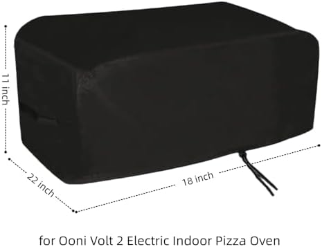 18 in Pizza Oven Cover for Ooni Volt 2 Electric Indoor Pizza Oven Tabletop