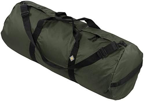 North Star Sports Foldable Duffle Bag for Travel, Gym & Outdoor Camping | Tough and Packable Sport Equipment Bag & Gear Organizer | Heavy Duty Large Duffel Bags for Traveling