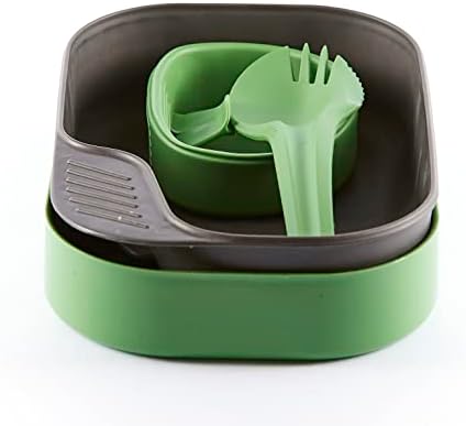 Wildo Wildo CAMP-A-BOX DUO Outdoor Army Crockery Cutlery Survival Camping Set