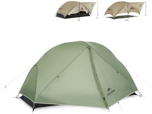 Naturehike Mongar 2 Person Ultralight Backpacking Tent for Camping