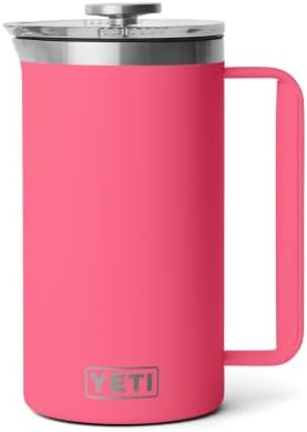 YETI Rambler 34 oz. French Press Coffee Maker, Tropical Pink