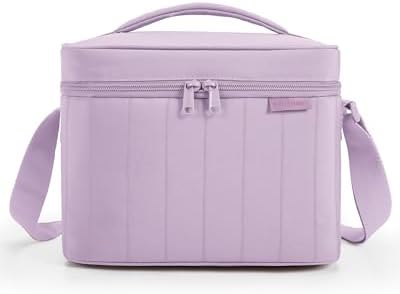 BAGSMART Lunch Box for Women, Insulated Lunch Bag Leakproof Lavender Purple