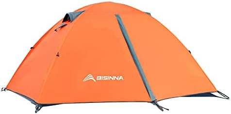 BISINNA 2/4 Person Camping Tent Lightweight Waterproof Backpacking Tent
