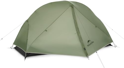 Naturehike Mongar Upgraded 1/2/3 Person Backpacking Tent,Waterproof Lightweight Camping Tent with Footprint