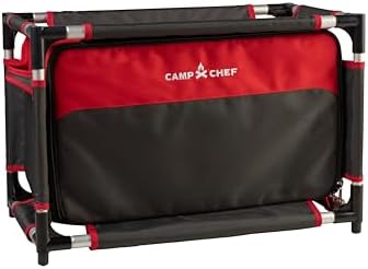 Camp Chef Sherpa Camp Table & Organizer, 27x17 in., Brick