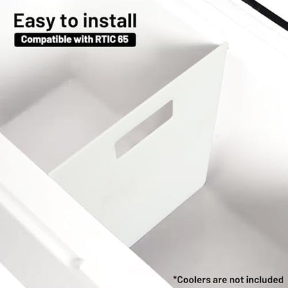 Cooler Divider Compatible with RTIC 65 Gallon Coolers, Cutting Board, Keep Your Cooler Organized, 1 Pack