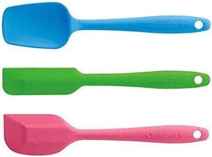 Cuisinart Mini Silicone Spatulas, Set of 3, Multicolor, CTG-00-S3MS