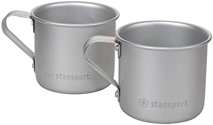 Stansport Aluminum Drink Cups - 2 Pack