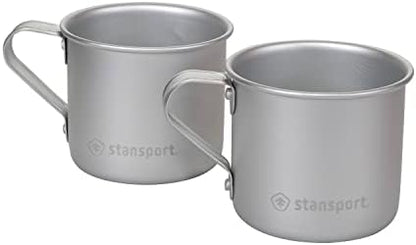 Stansport Aluminum Drink Cups - 2 Pack