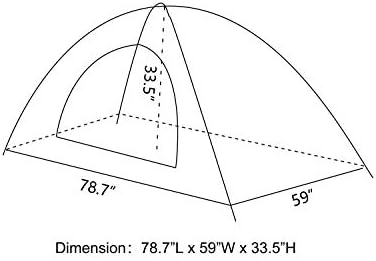 Sutekus Tent Camouflage Patterns Camping Tent Backpacking Tent for Camping Hiking 【Outdoor Equipment】