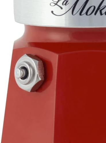 Bialetti Moka Express Iconic Italian Stovetop Espresso Maker (Green/Red, Makes 1/2 Cups)