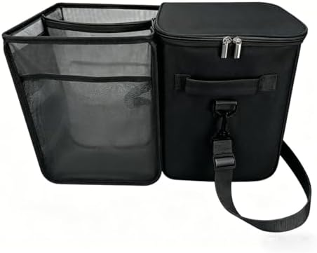 2-in-1 Cooler Organizer Insert for X Large Bogg Bag Accessories, Portable Leak-Proof PEVA Insulated Cooler & Mesh Storage Bag Divider, Ideal Beach Rubber Tote Gift for Travel & Picnic