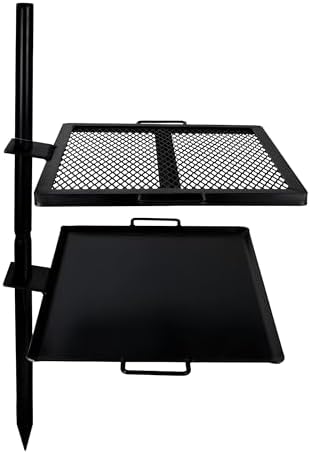 GameMaker Open Fire Cooking Grill | Adjustable Height