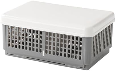 Stackable Food Storage Container Ventilated Lid for Freshing Easy Fold Outdoor Activities Sturdy Kitchen Organizers Food Box with Microwaveable
