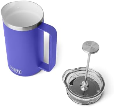 YETI Rambler 34 oz. French Press Coffee Maker, Ultramarine Violet