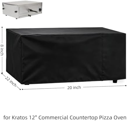 Pizza Oven Cover for Kratos Commercial Countertop Pizza Oven/Tabletop Grill
