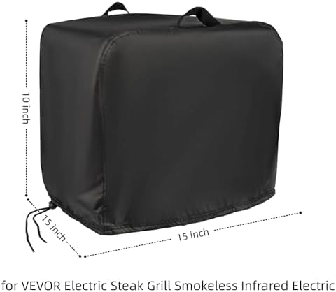 15 Inch Pizza Oven Cover for VEVOR Electric Steak Grill,Oven Accessory