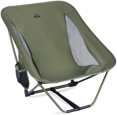 iClimb Low Ultralight Compact Folding Chair (Green)