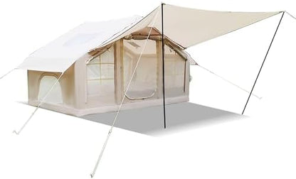 Large Family Cabin Yurt Inflatable Pop Up Waterproof Camping Tent