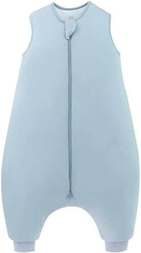 PurComfy Bamboo Viscose Toddler Sleep Sack with Feet, 12-18-24-2t-4t-5t